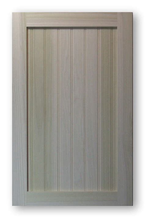 How to make a faux double cabinet door. Shaker Beadboard Cabinet Door - Poplar Frame Poplar Panel ...