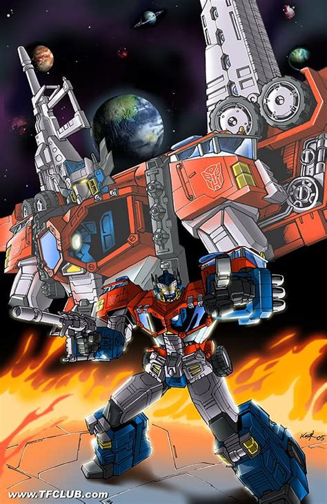 Optimus Prime Normal Mode And Super Mode Transformers Cybertron 3