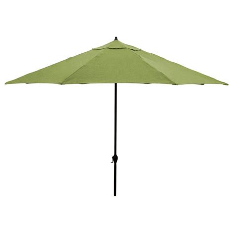 Hampton Bay 11 Ft Aluminum Patio Umbrella In Sunbrella Spectrum
