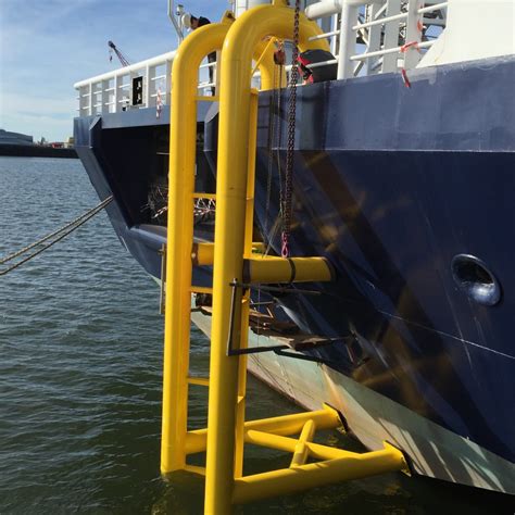 Design Production And Installation Of Boat Landing Ladder