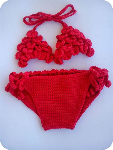 Bikini Para Niña De Dos Años Preparado Como Mues Crochet Bikini
