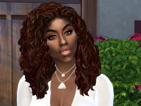 The Sims Resource Finger Wave Pony Hair By Drteekaycee Sims 4 Hairs