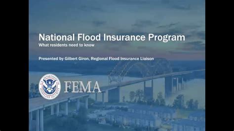 National Flood Insurance Program Youtube