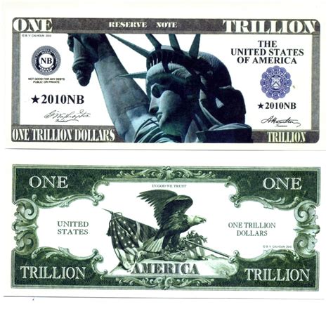 Trillion Dollar Bill Other