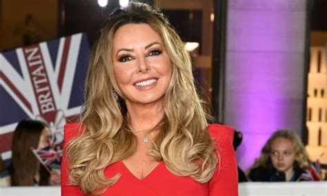 carol vorderman stuns fans as she models curve hugging leather trousers power pop radio