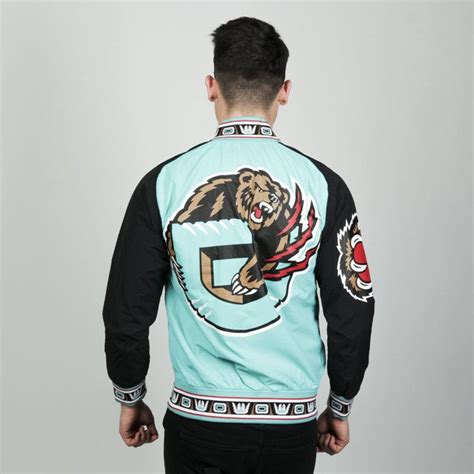 Mitchell And Ness Jacket Vancouver Grizzlies Ocean Nba Authentic Warm Up