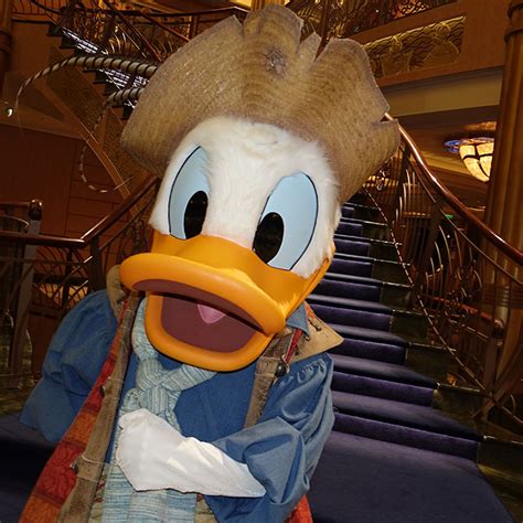 Donald Duck As Pirate Onboard Disney Fantasy