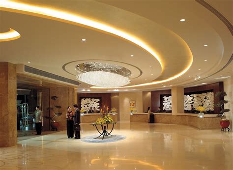 Hotel In Shenzhen Luxury 5 Star Shangri La Hotel Lobby Design