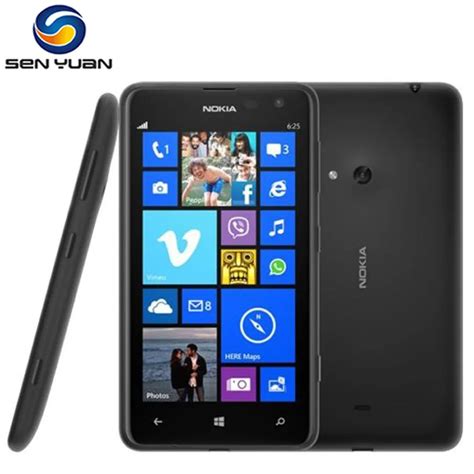 Original Unlocked Nokia Lumia 625 Cell Phone Mobile Phone 47dual Core