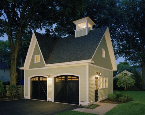 Victorian Carriage House Traditional Garage And Shed Other Metro