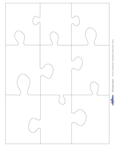 8 Best Images Of Large Printable Puzzle Pieces Large