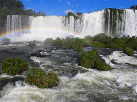 Rainbow Over Iguazú Iguaçu Falls Argentina And Brazil Flickr
