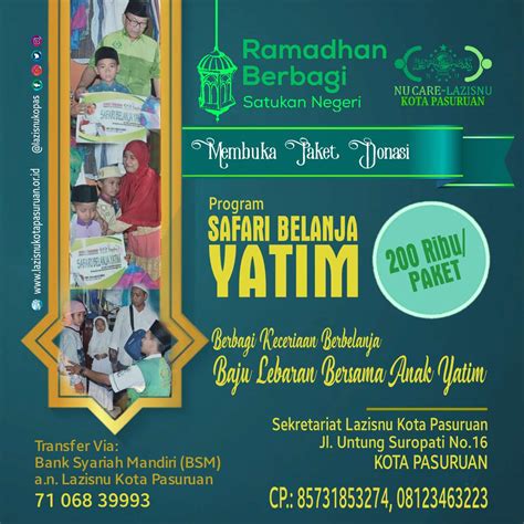 Contoh Susunan Panitia Santunan Anak Yatim - Delinewstv