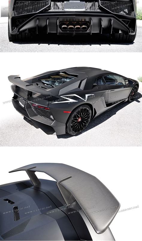 Lamborghini Aventador Lp700 Lp720 Lp750 Carbon Fiber Spoiler