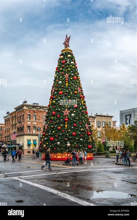 Orlando Florida Usa December 2018 Christmas At Universal Studios