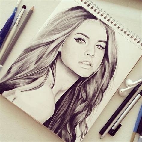 Image About Draw In Art By The Queen♕ On We Heart It In 2022 Female