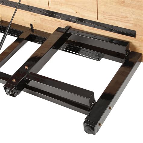 Plans for a currently i stumbled upon this folding workbench plans garage search results for folding. Husky Garage Workbench Folding Adjustable Height Wood ...