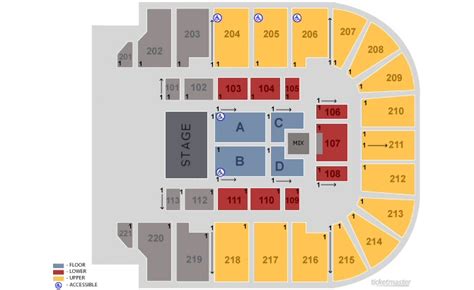 Bancorpsouth Arena Tupelo Tickets Schedule Seating Chart Directions