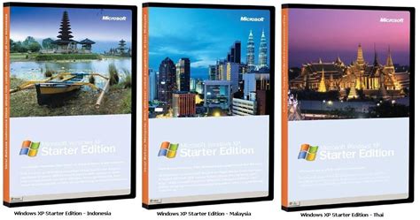 Microsoft Reveals Windows Xp Starter Edition Boxes Back Page News
