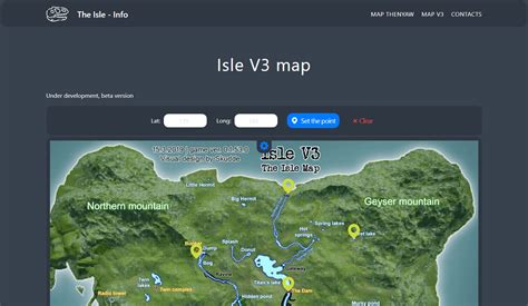 The Isle Map V3 2021 South Lomei Labyrinth Map