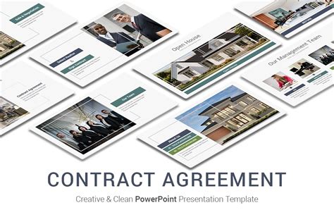 Contract Agreement PowerPoint Design ~ PowerPoint Templates ~ Creative