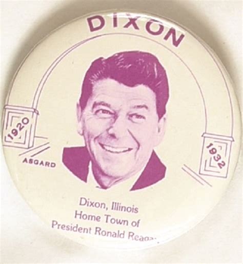 Lot Detail Dixon Illinois Hometown Of Ronald Reagan