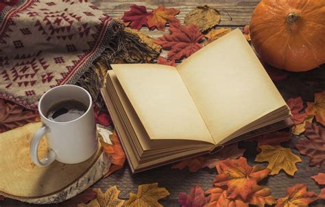 Autumn Coffee Books Wallpapers Top Free Autumn Coffee