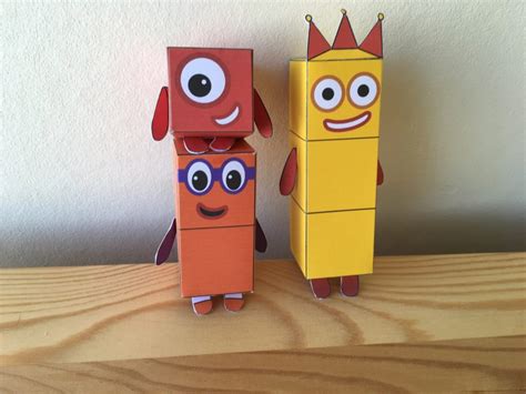Numberblocks Paper Toys Fun In Gogoland