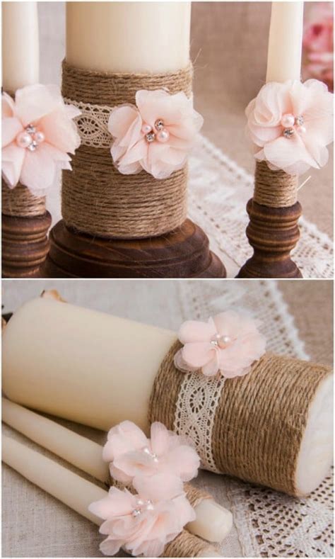 35 Breathtaking Diy Rustic Wedding Decorations For The