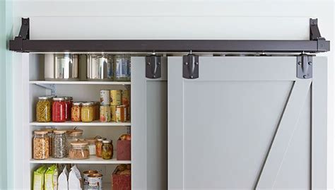 Kitchen cabinets without doors are the same as open shelves. Sliding Pantry Doors, less busy visually, a bit less in ...