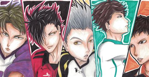 Haikyuu Team Captains By Bubblequee On Deviantart