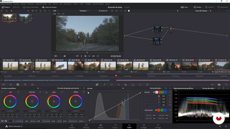 Explore The Interface Of The Color Module Of Davinci Resolve I