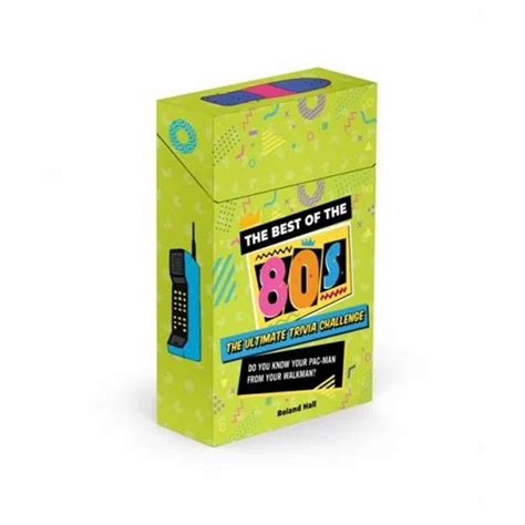 Buy Best Of The 80s The Trivia Game The Ultimate Trivia Challenge