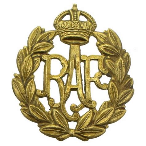 Ww2 Royal Air Force Raf Cap Badge