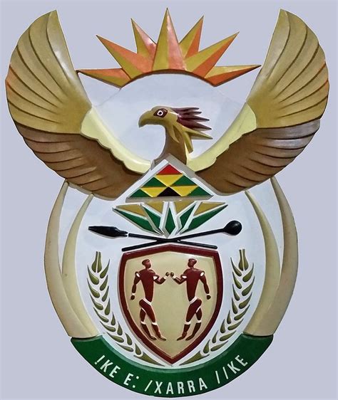 South African Cultural History Museum Coat Of Arms Cropped