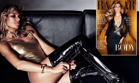 Jessica Hart Oozes Sex Appeal In New Photoshoot For Harpers Bazaar Australia