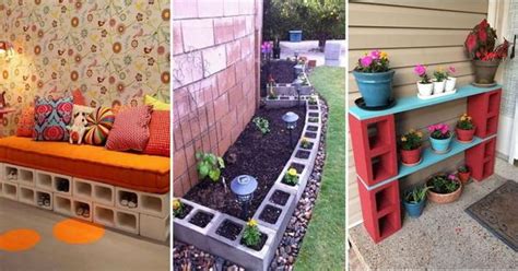 Hacer una jardinera con ladrillos o bloques de cemento. Jardinera Bloques Ideas / Sofa Jardinera Hecho Con Bloques ...