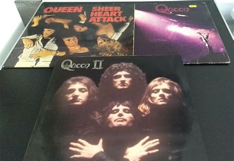 Queen Sheer Heart Attack Queen Ii And Queen Vinyl Lp
