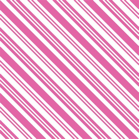 Diagonal Multi Stripe Fabric Bashful Pink