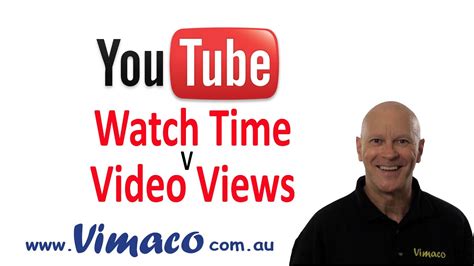 Youtube Watch Time V Video Views Youtube