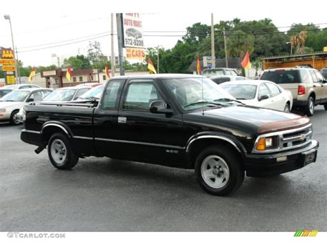 1995 Black Chevrolet S10 Ls Extended Cab 50466424 Photo 3 Gtcarlot