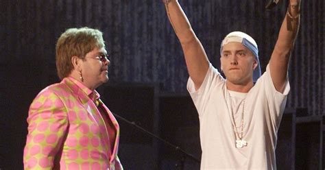 Elton John Got Eminem Off Drugs After Rapper Nearly Died From Consuming Equivalent Of Four Bags