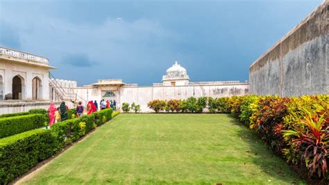Palacio Maharani Padmini O Palacio Padmavati En Chittorgarh Fort Foto