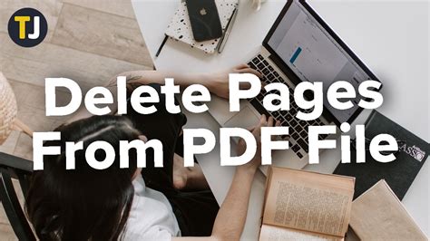 How To Delete Pages From A PDF File YouTube