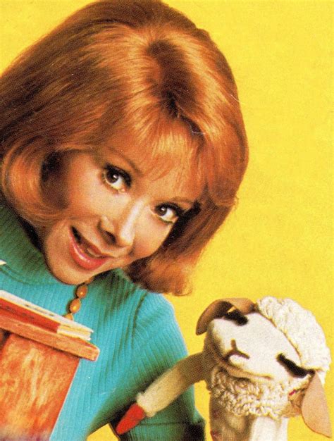 Detail Shari Lewis And Lamb Chop 1975 From A Patons Knitted Or Crochet
