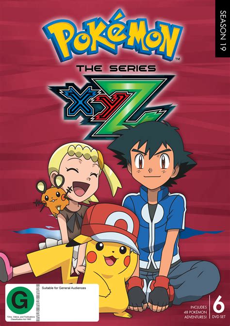 Pokemon The Series Xyz Complete Collection 6 Disc Set Dvd Buy