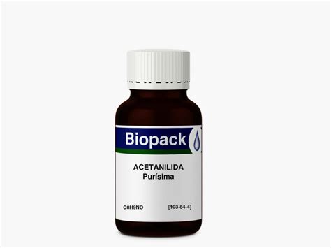 Acetanilida Purísima X 50 G Biopack Marbe Sa