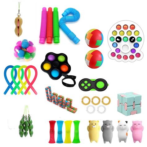 34pcs Sensory Fidget Toys Setstress Relief Hand Fidget Toy For Kids
