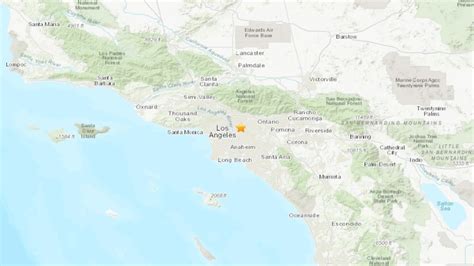 45 Magnitude Earthquake Rattles Socal Nbc Los Angeles