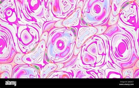 Abstract Glowing Pink Coloured Moving Pattern Design White And Pink